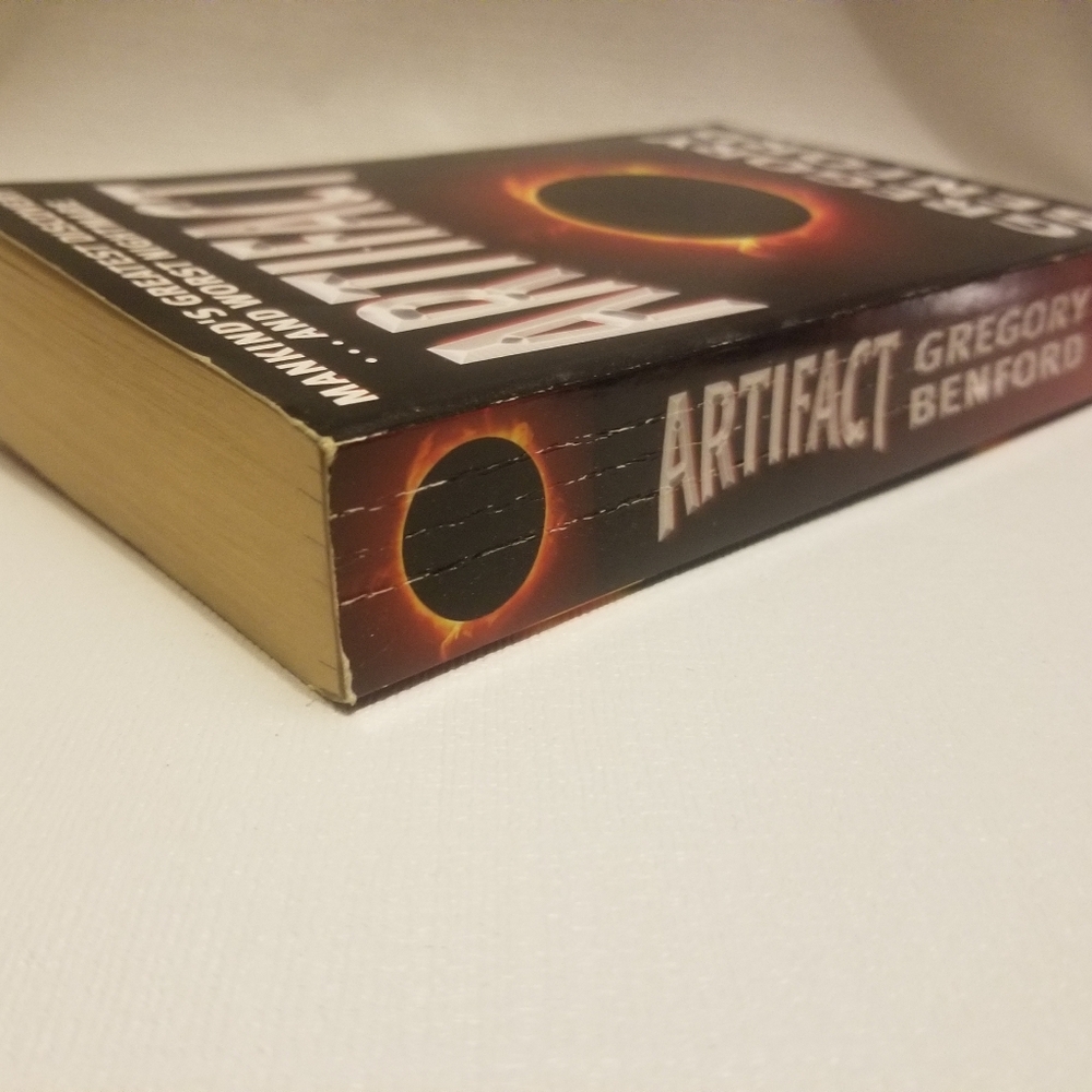 Scifi thriller: Artifact by Gregory Benford, UK edition - Picture 3 of 4